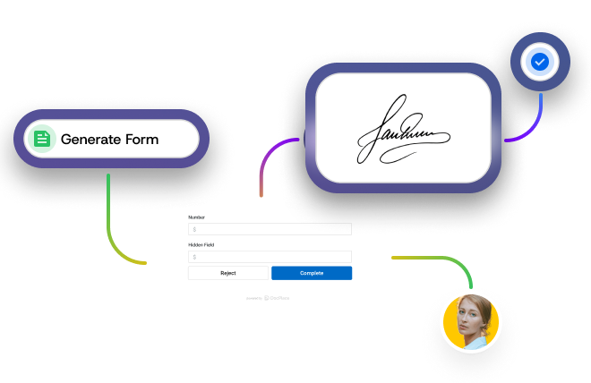Form generation flow